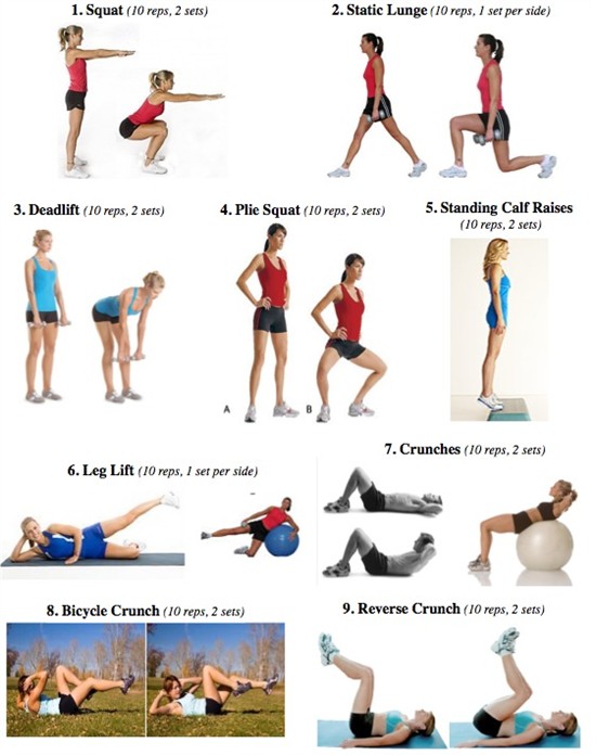 strength training lower body exercises